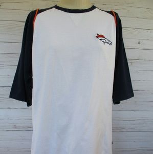 Denver Bronco 🏈 NFL T-Shirt Baseball Style